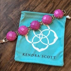 Kendra Scott Purple & Gold Cassie Bracelet